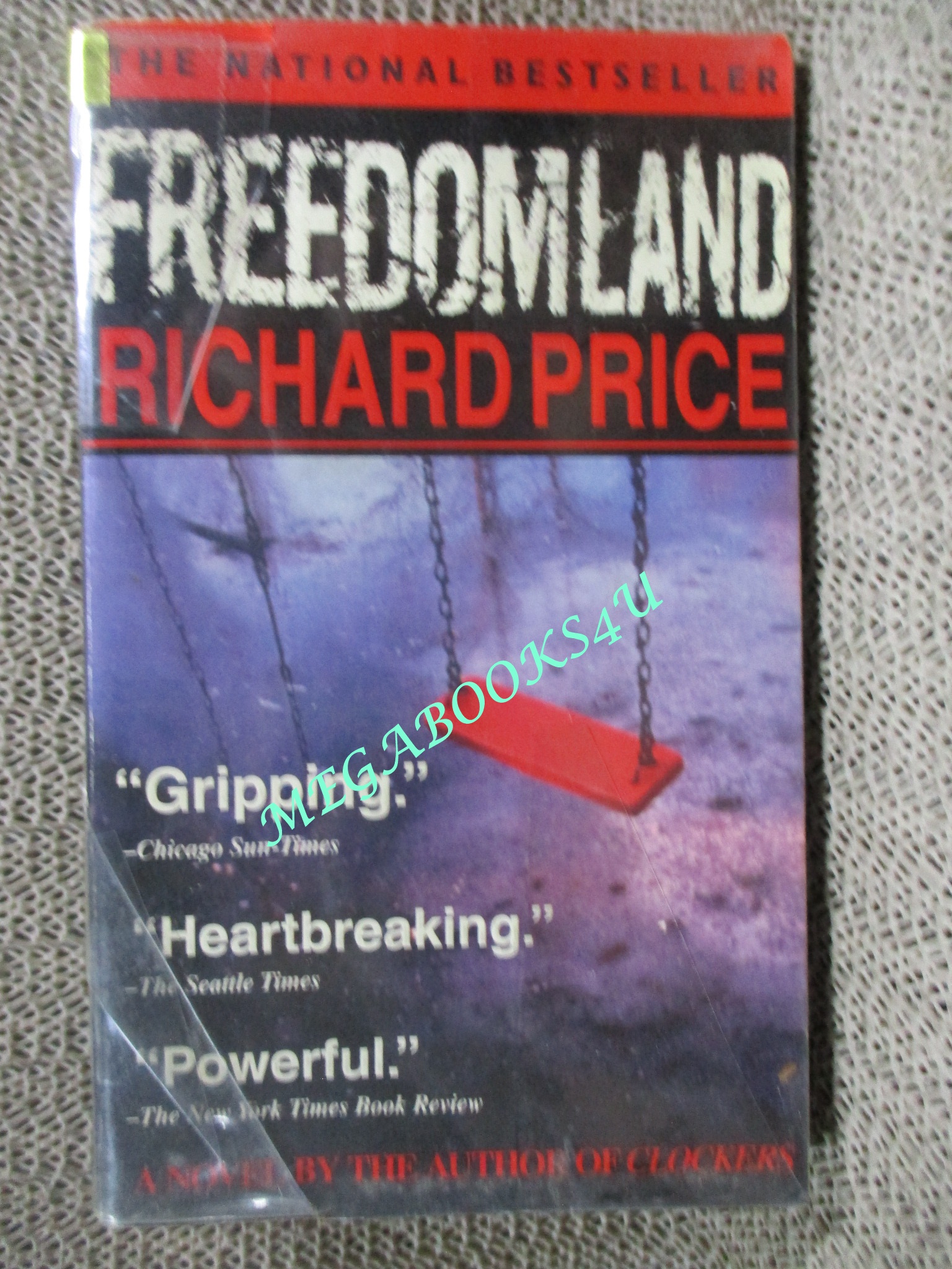 Freedomland - Richard Price (หนังสือจากห้องสมุด สภาพดี)