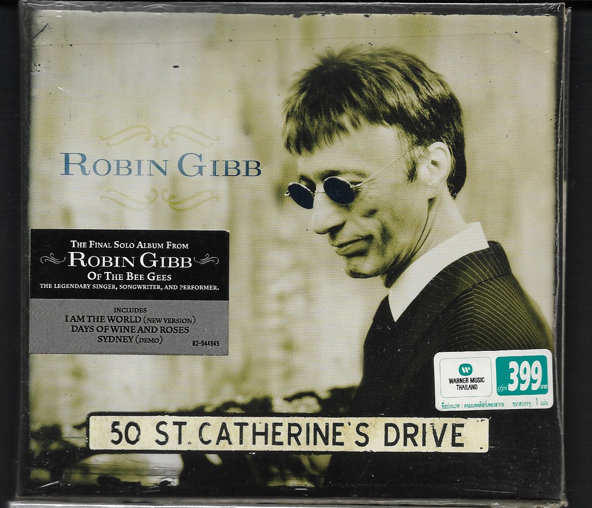 CD,Robin Gibb - 50 St Catherines Drive(Solo Album The Bee Gees)(2014)(Thai)