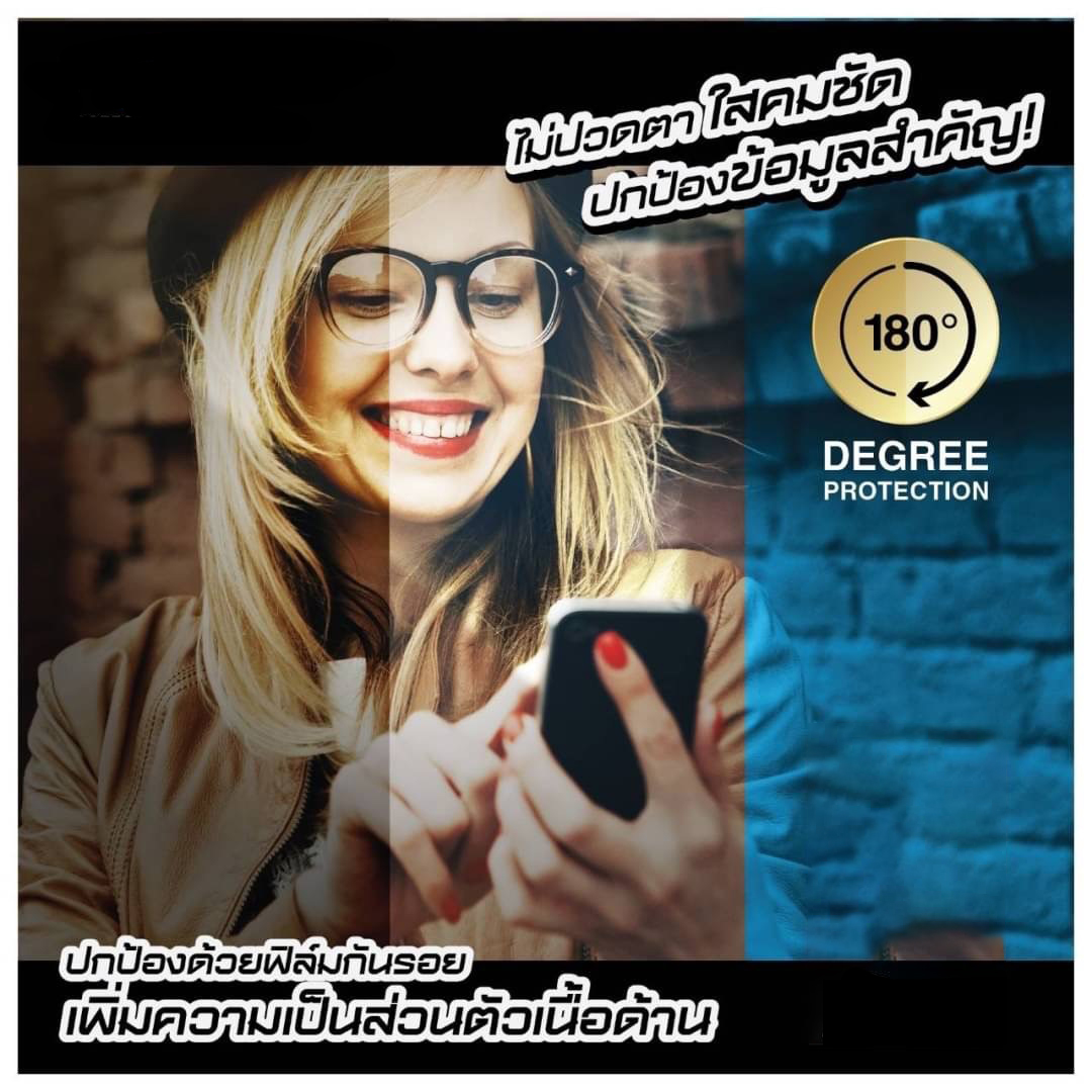 Hishield ไฮโดรเจล ฟิล์มกันคนมอง ด้าน ใส ไฮชิวล์ Matte Privacy ใช้สำหรับ iPhone 16 pro max S25 Ultra X200 Pro Find X8 Pro Magic 7 Pro ใบกำกับภาษี