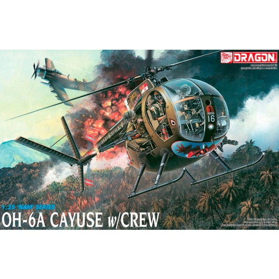 1/35 OH-6A CAYUSE w/CREW