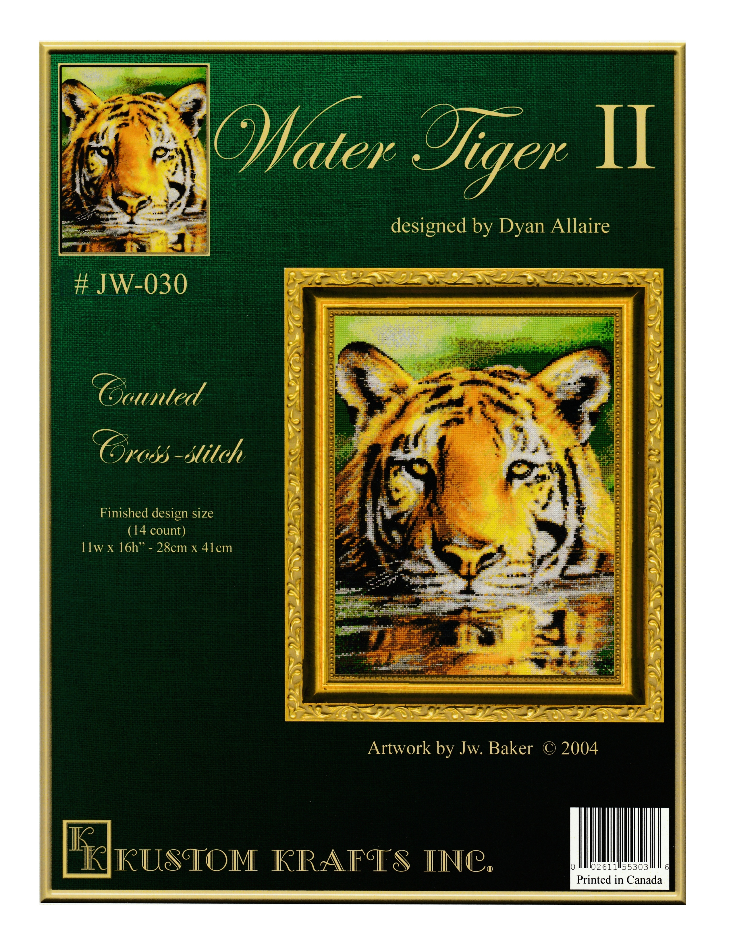 Kustom Krafts ผังลาย Water Tiger