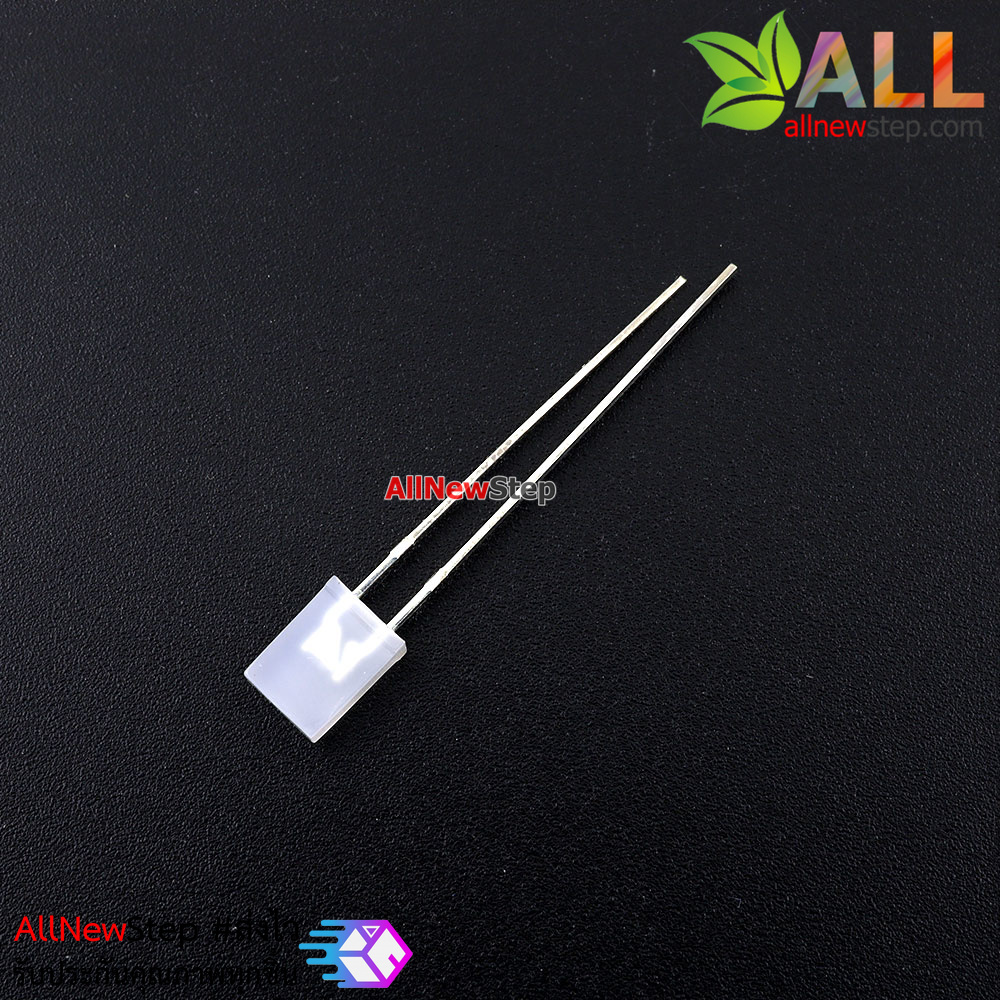 LED แบบเหลี่ยม LED เหลี่ยม สีน้ำเงิน จำนวน 5 ชิ้น