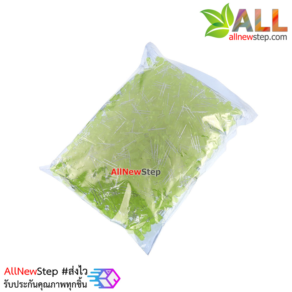 LED 5MM Yellow ไฟ LED สีเหลืองขนาด 5mm จำนวน 1000 ดวง led 1000