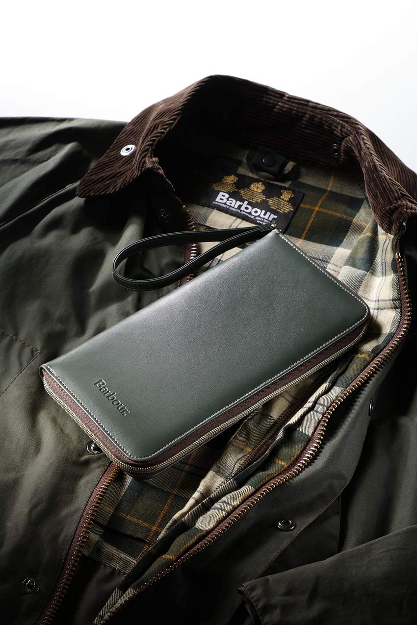 Babuer Wallet กระเป๋าหนัง PU สีเขียว งานดีมาก