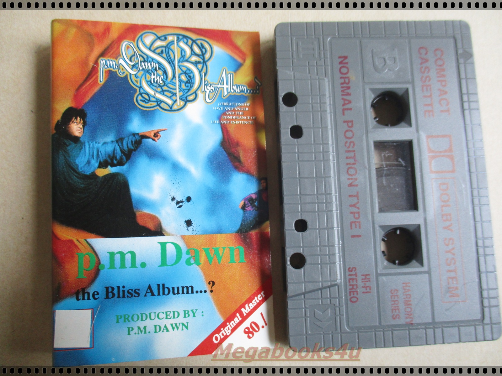 ขายเทปเพลงสากลเก่า P.M. DAWN-THE BLISS ALBUM