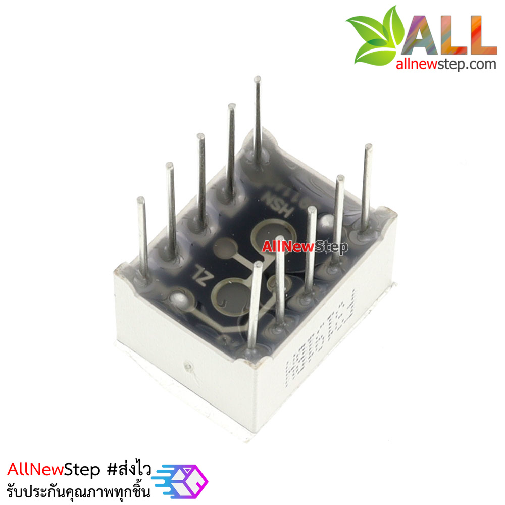 7 Segment 0.39 นิ้ว Common Anode 1digit Red ไฟ 7 segment 0.39 1 หลัก สีแดงแบบไฟบวกร่วม 3911BS