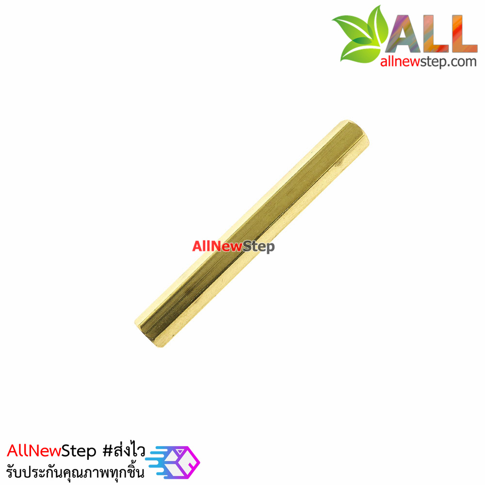 Pillars Nut M3 น็อตตัวเมีย ทองเหลืองแบบยาว 40mm
