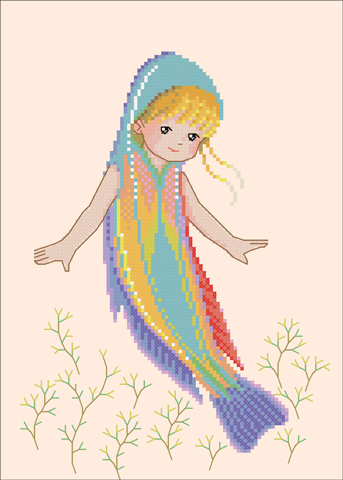 Nattee ชุดปัก Mermaid 1