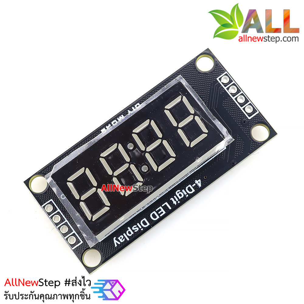 LED Time Clock Module For Arduino 0.36 นิ้ว TM1637 Driver โมดูลแสดงผลแบบนาฬิกา ตัวเลข 4 หลัก จอสีแดง