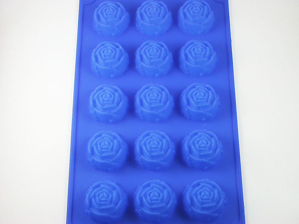 พิมพ์ซิลิโคนดอกกุหลาบ