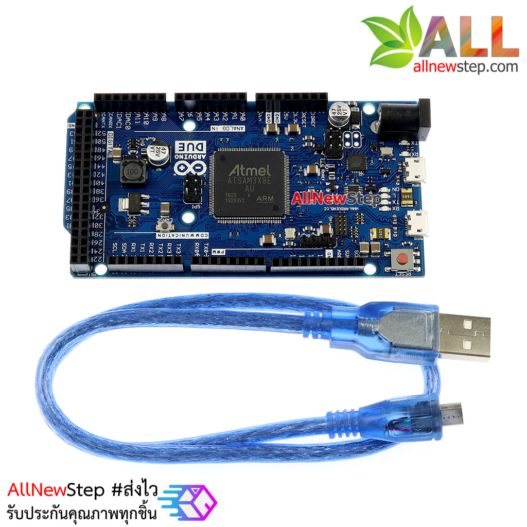 บอร์ด DUE for Arduino พร้อมสาย Micro USB Arduino Due R3