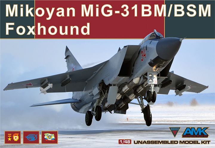1/48 Mikoyan MiG-31BM/BSM Foxhound