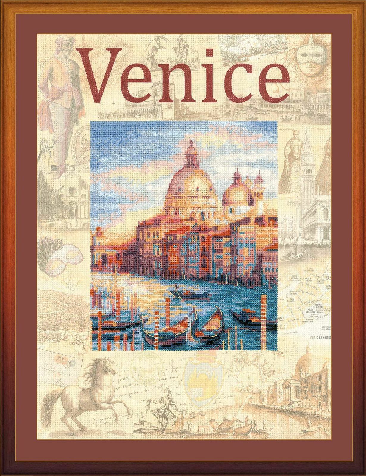 Riolis ชุดปัก Cities of the World. Venice