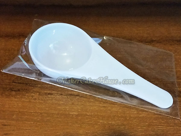 ช้อนสคูปตวงอาหารเสริม เวย์โปรตีน หรือส่วนผสม 30 ml. ( ราคา 10 ชิ้น )