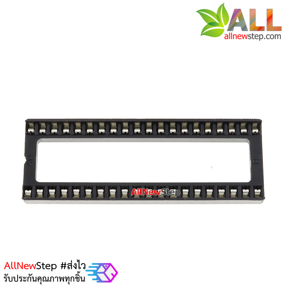 socket 40 ขาแบบกว้าง socket 40 pin DIP IC Sockets Adaptor Solder Type RoHS Through Hole