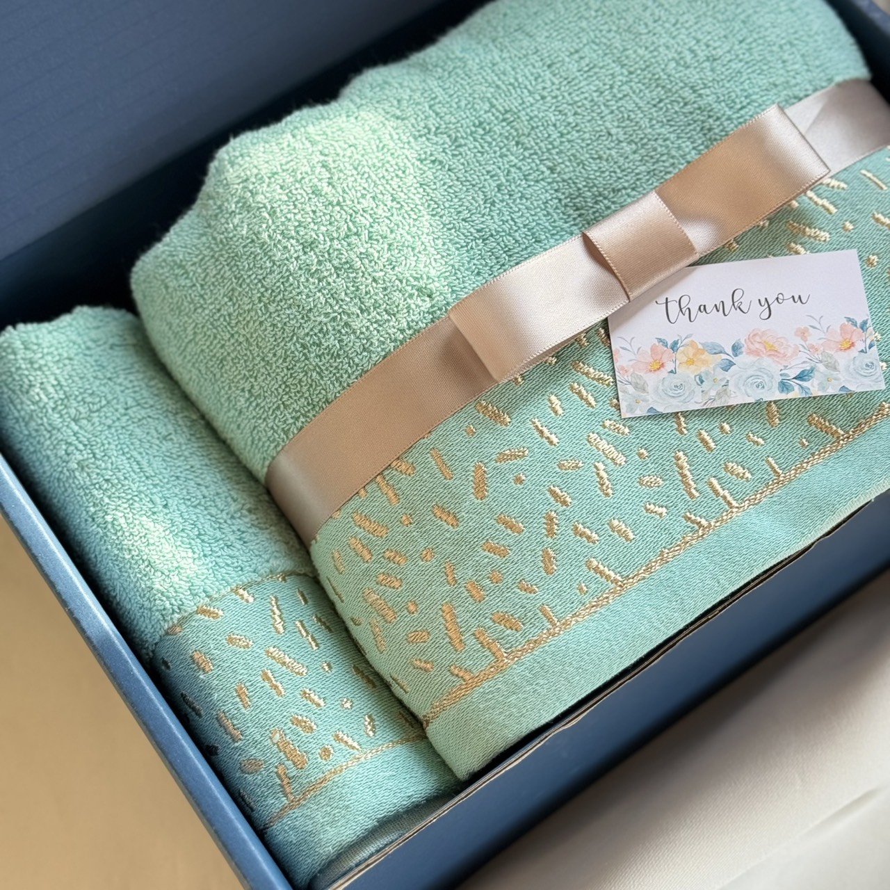 Gift Set ผ้าเช็ดตัว+ผ้าเช็ดผม