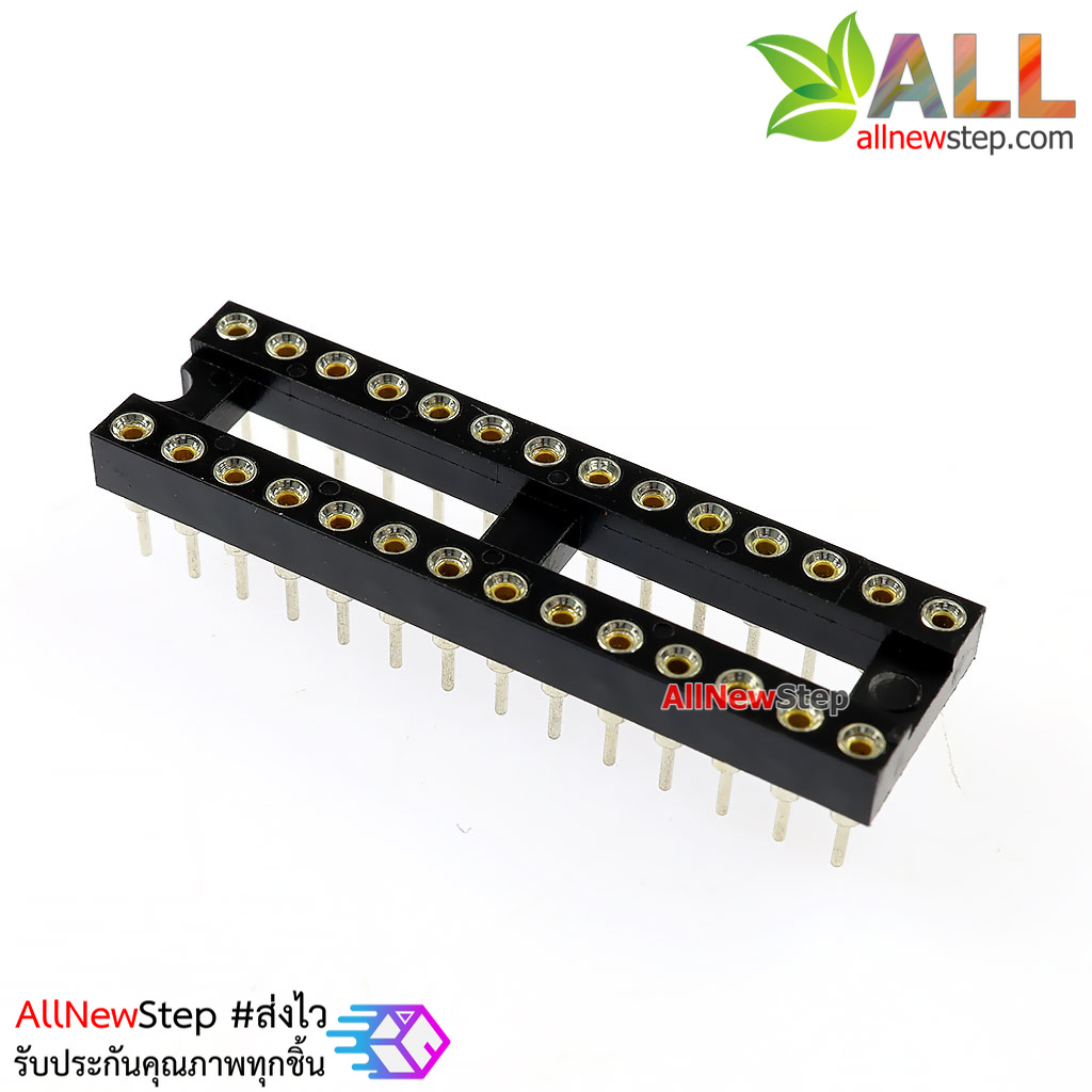 Socket 28 ขา 28p socket 28 ขา ซ็อกเก็ต 28 ขา แบบขากลม