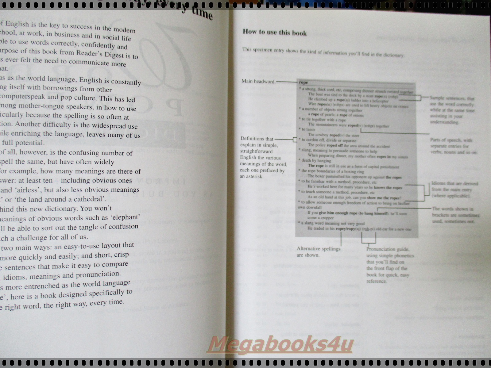 WORD POWER DICTIONARY IMPROVE YOUR ENGLISH โดย รีดเดอร์ส ไดเจสท์