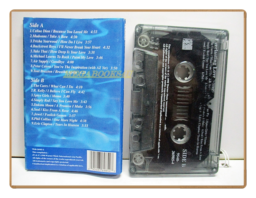 ขายเทปเพลงเก่า EVERLASTING LOVE SONGS