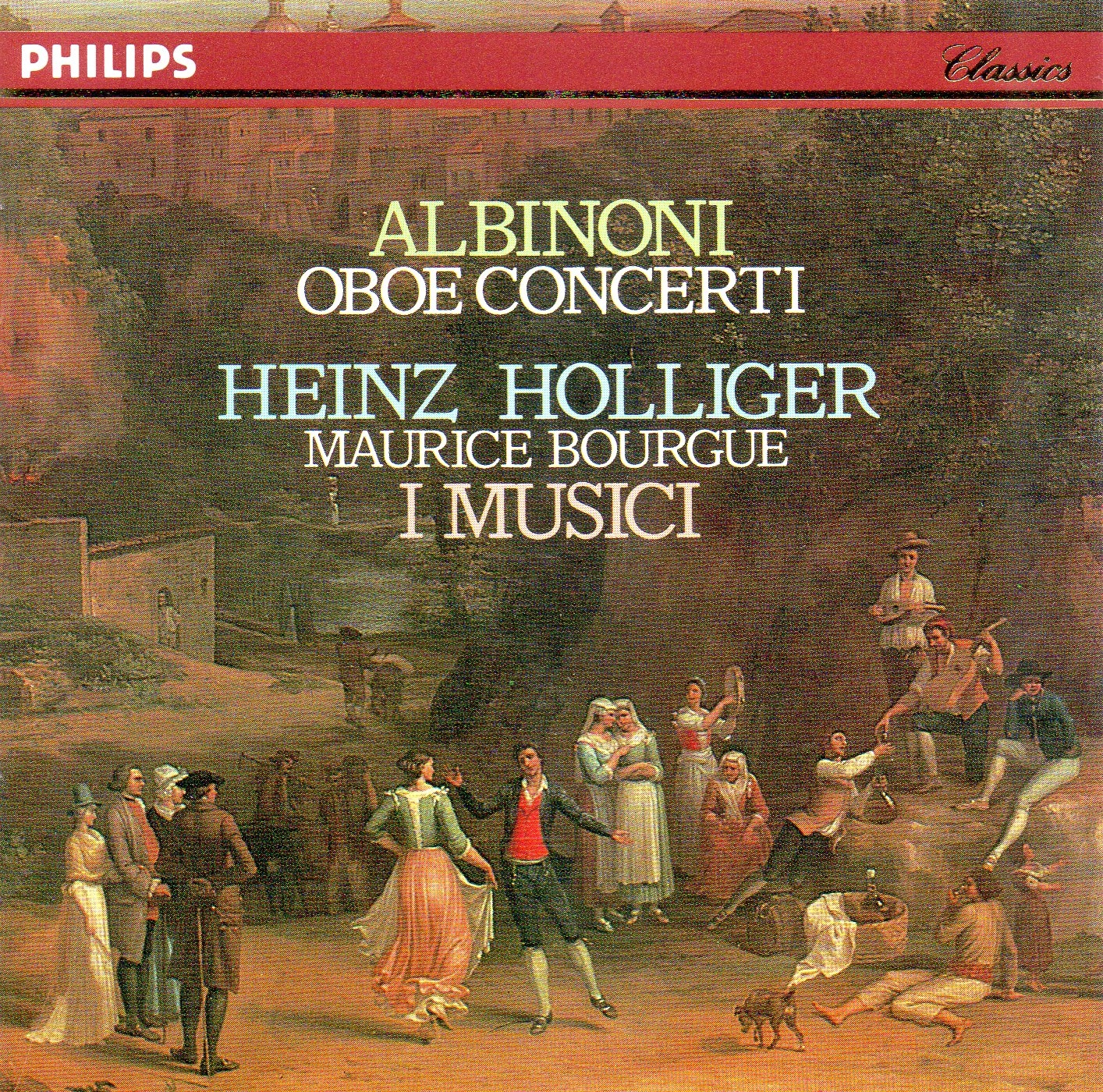 CD,Albinoni - Heinz Holliger, Maurice Bourgue, I Musici - Oboe Concerti(Orchestra)(Classics)(instrumental)(1967)(Japan)
