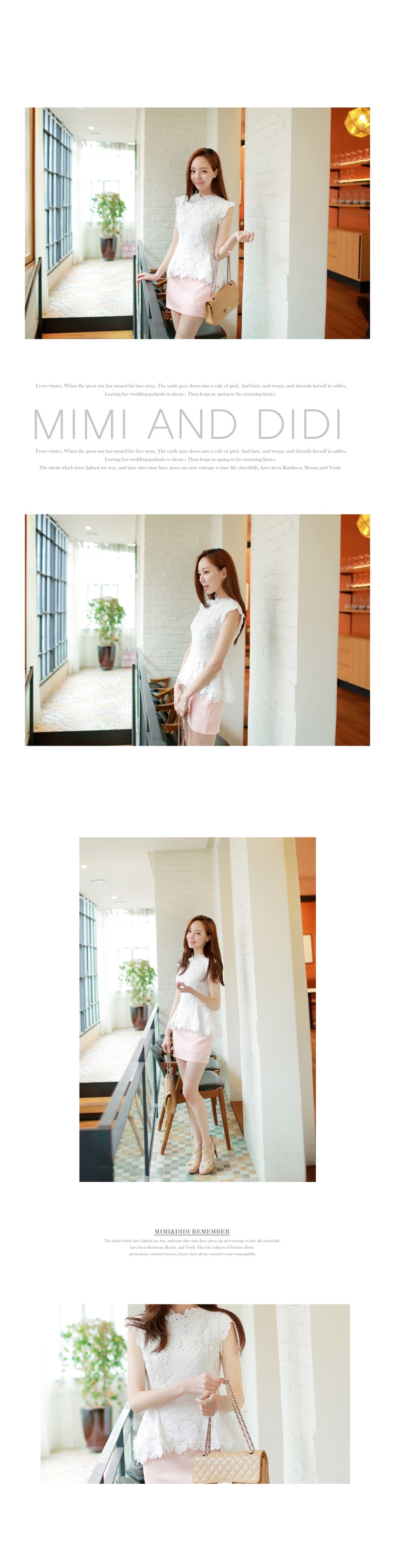 **หมดค่ะ**เสื้อลูกไม้แขนสั้น ชายเสื้อบานออกเล็กน้อย ทรงสวย สวยหวานน่ารัก เหมือนแบบค่ะ