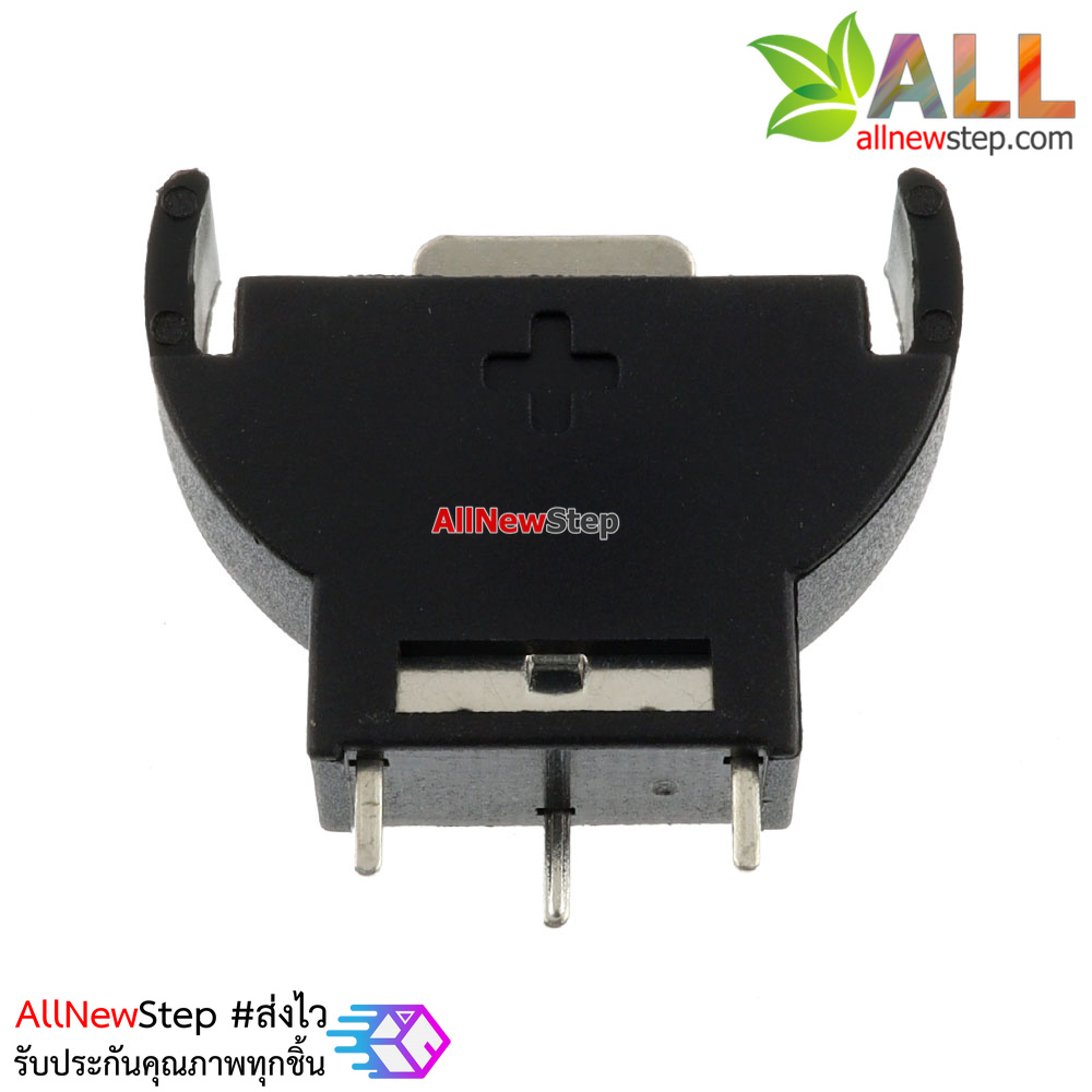 2032 Battery Holder Vertical Button Battery Holder CR2032 Battery Box รางถ่าน ขนาด 2032
