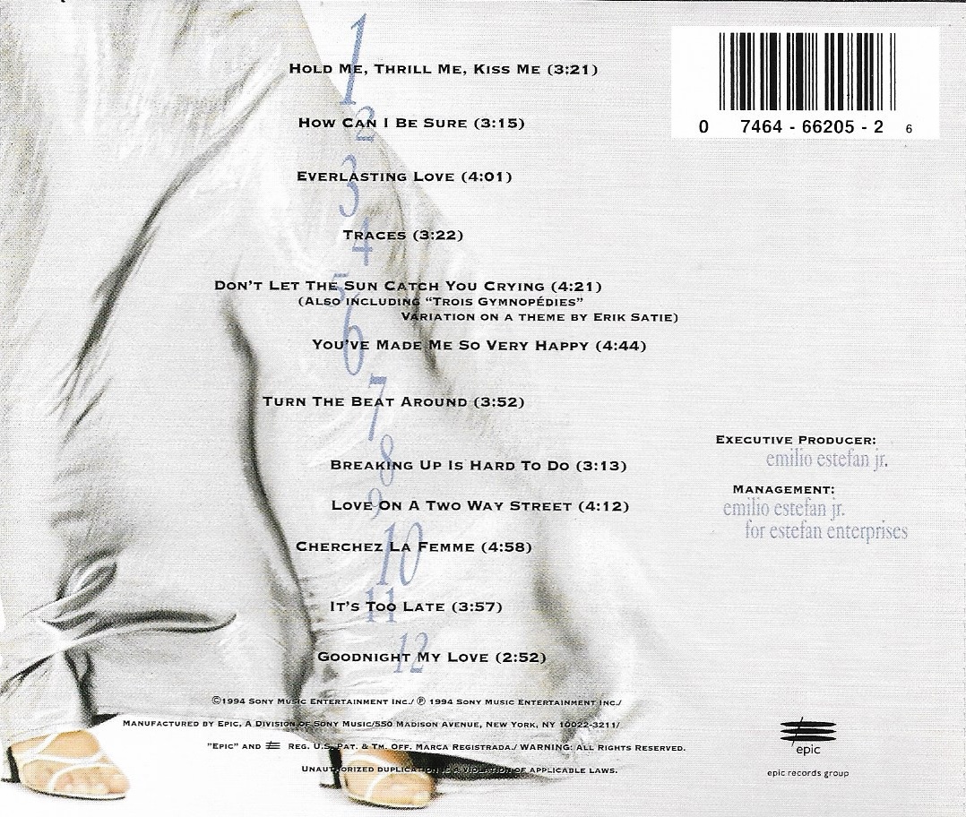 Used CD,Gloria Estefan - Hold Me, Thrill Me, Kiss Me (C)(1994)