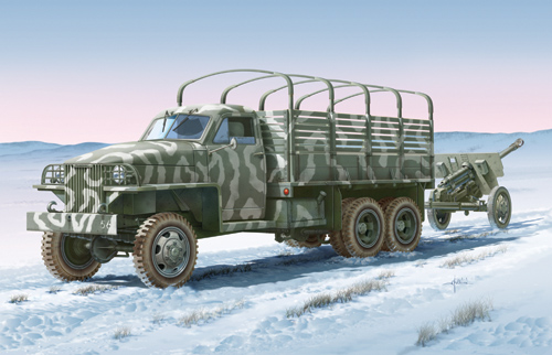 1/35 LEND LEASE U.S.TRUCK with ZIS - 3 gun
