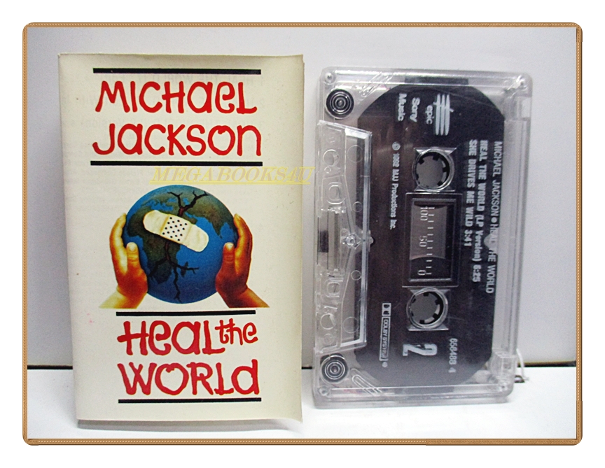 ขายเทปเพลงเก่า MICHAEL JACKSON - HEAL THE WORLD