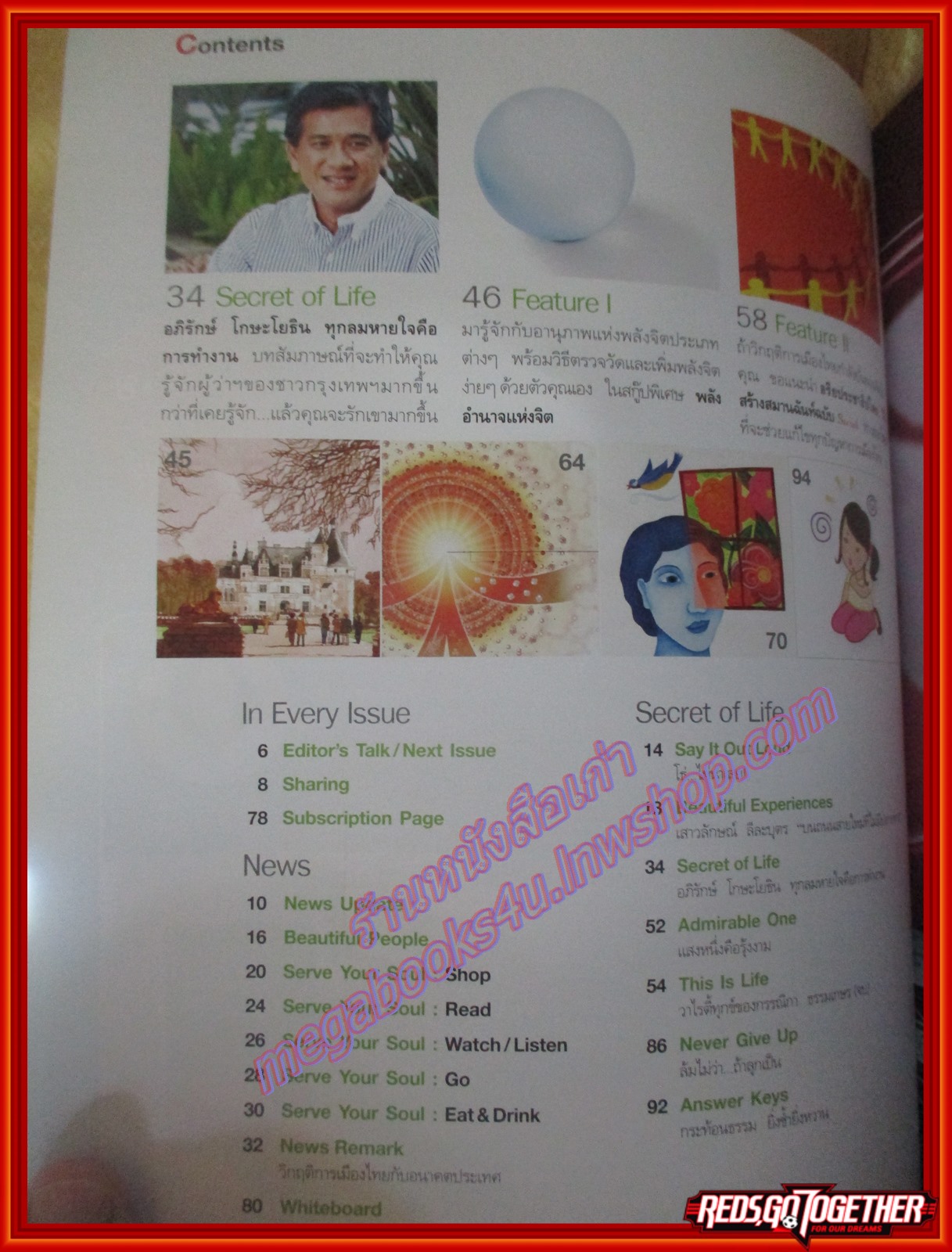 นิตยสารซีเคร็ต นิตยสารSECRET ฉบับที่009 ปี2551 ปก อภิรักษ์ โกษะโยธิน