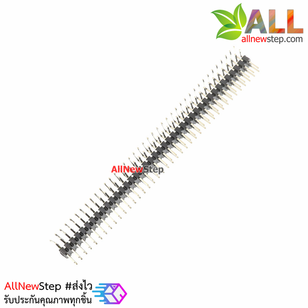 ก้างปลา 2.0mm 2x40pin Single row needle Pin Header
