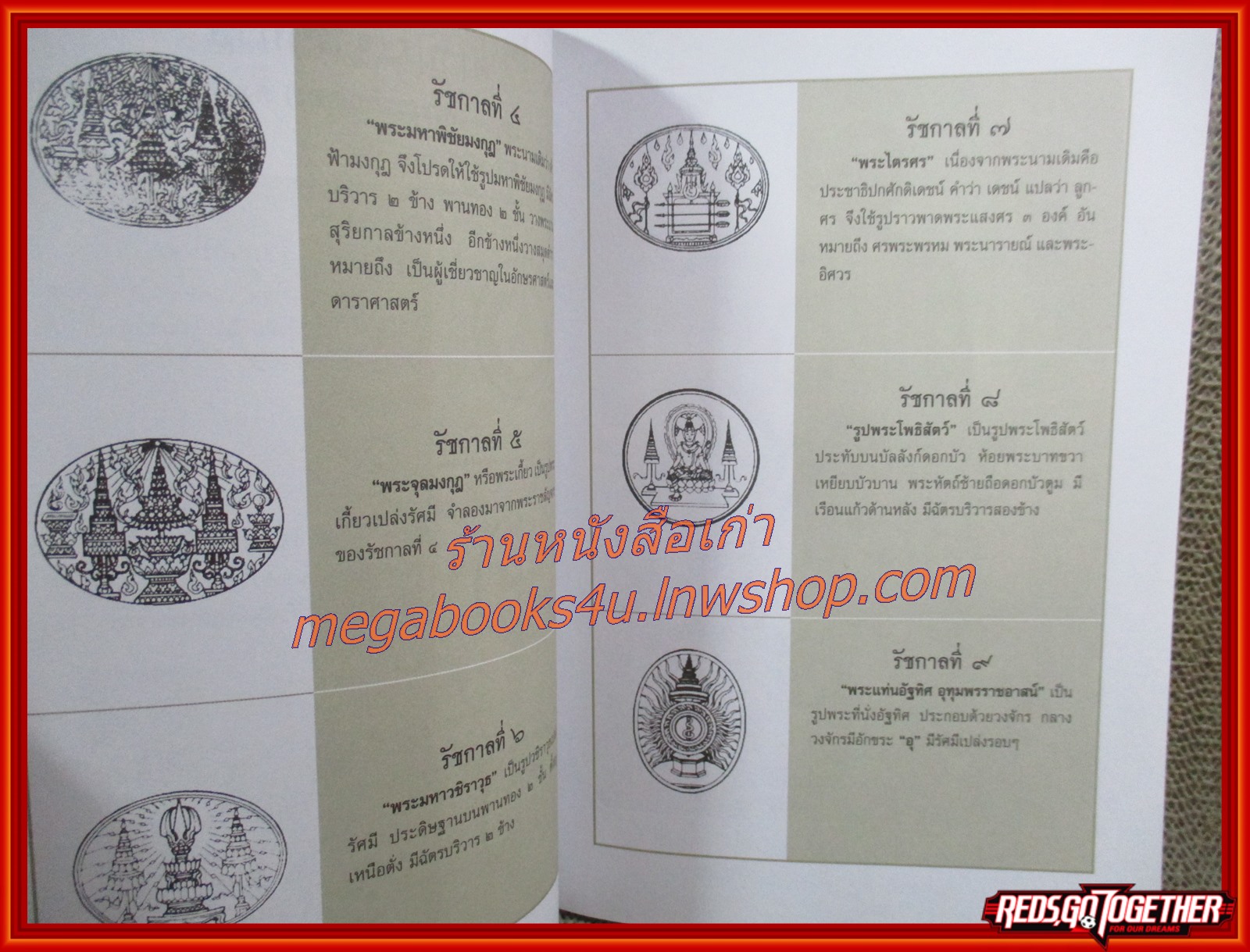 หนังสือ พระราชประวัติ 9 รัชกาล แห่งราชวงศ์จักรี