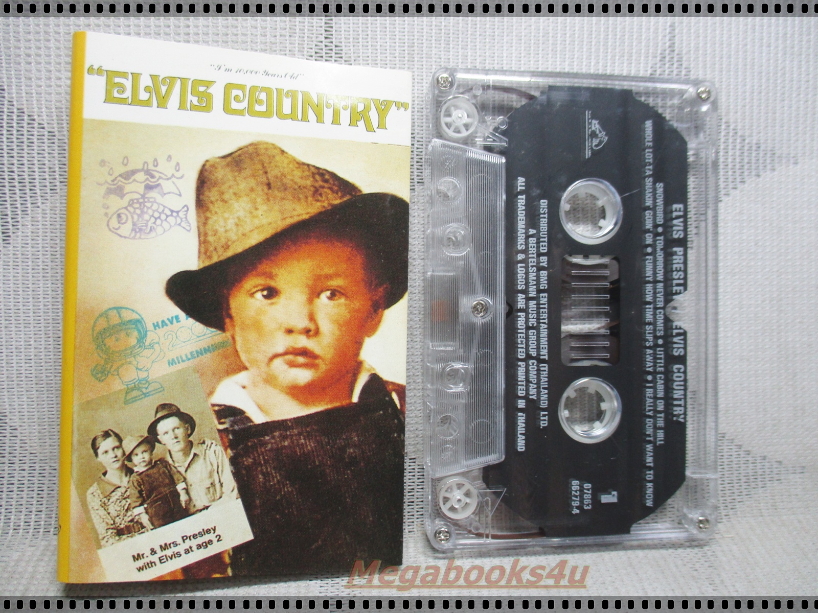ขายเทปเพลงเก่า ELVIS PRESLEY ELVIS COUNTRY