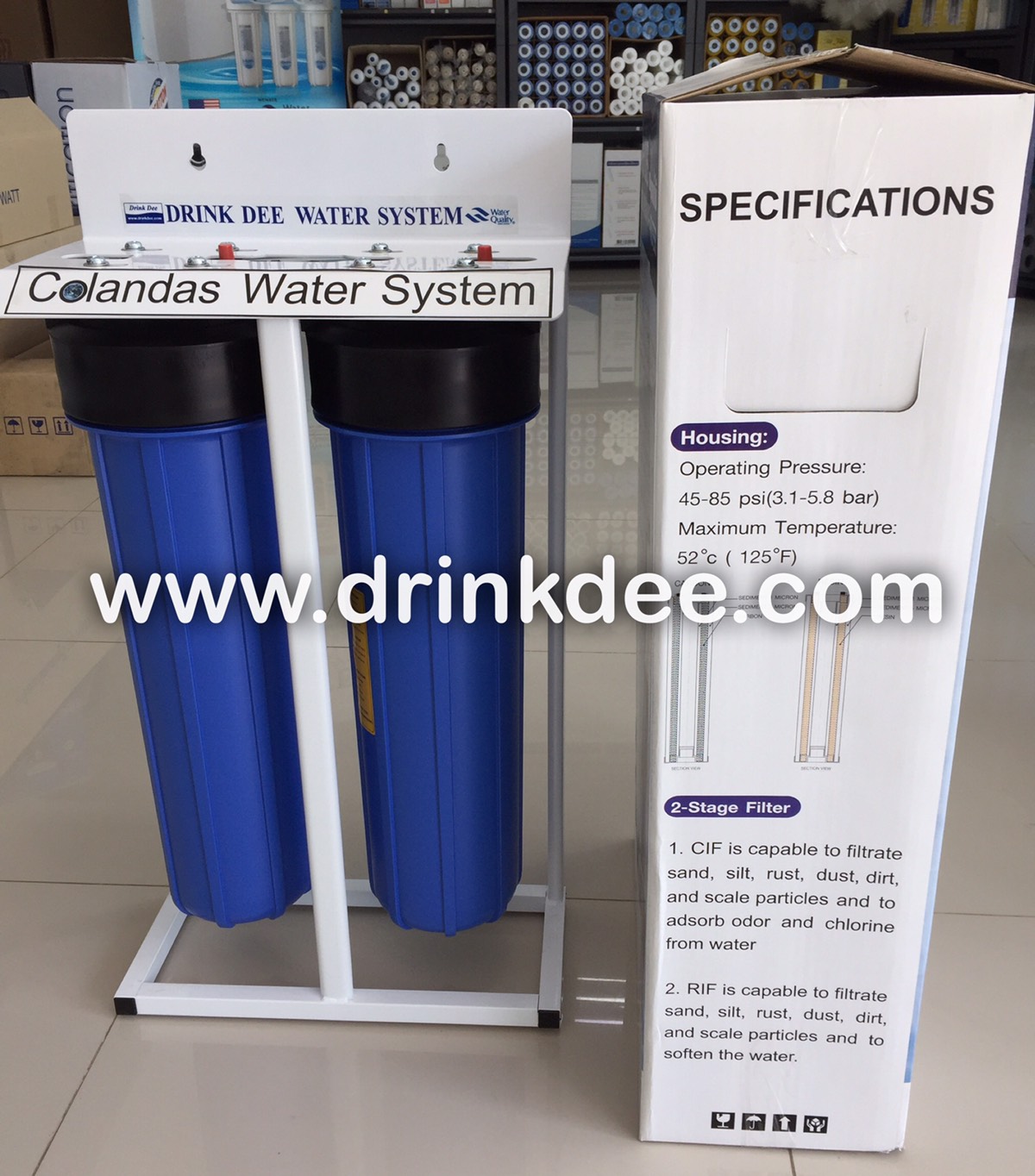 เครื่องกรองถนอมผิว Skin Care 20 นิ้ว Colandas