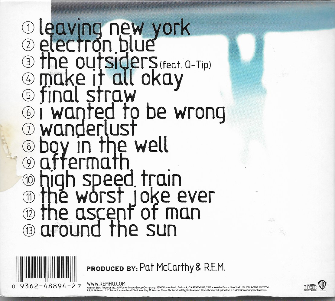 CD,R.E.M. - Around the Sun (2004)(Thai)