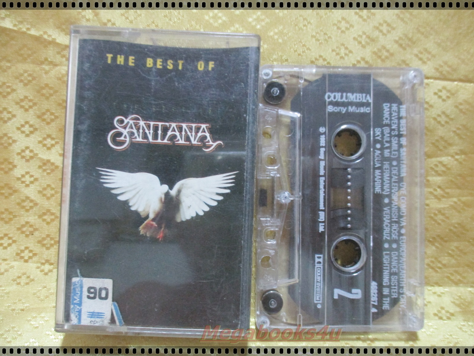 เทปเพลงสากล SANTANA อัลบั้ม THE BEST OF SANTANA