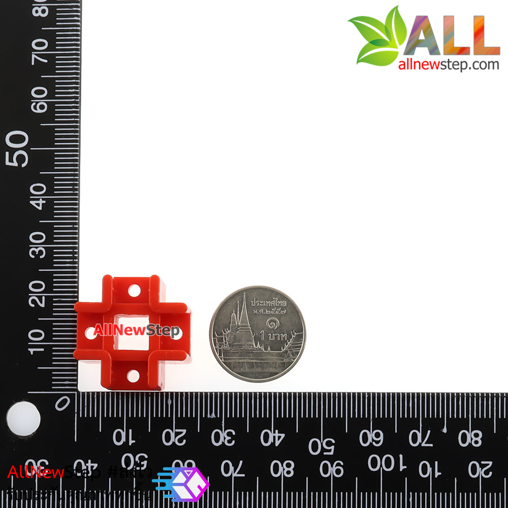 Plastic ABS cross connector holder