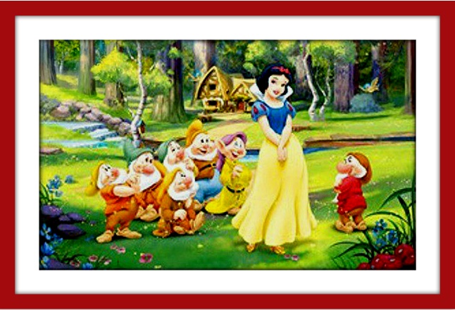 ชุดปักจีน Snow white