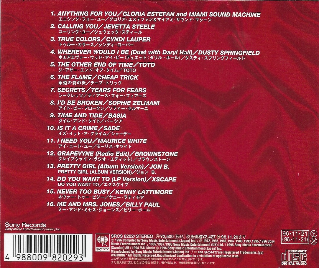 Used CD,Max 2 Ballad (A)(Various Artists)(1996)(Japan)