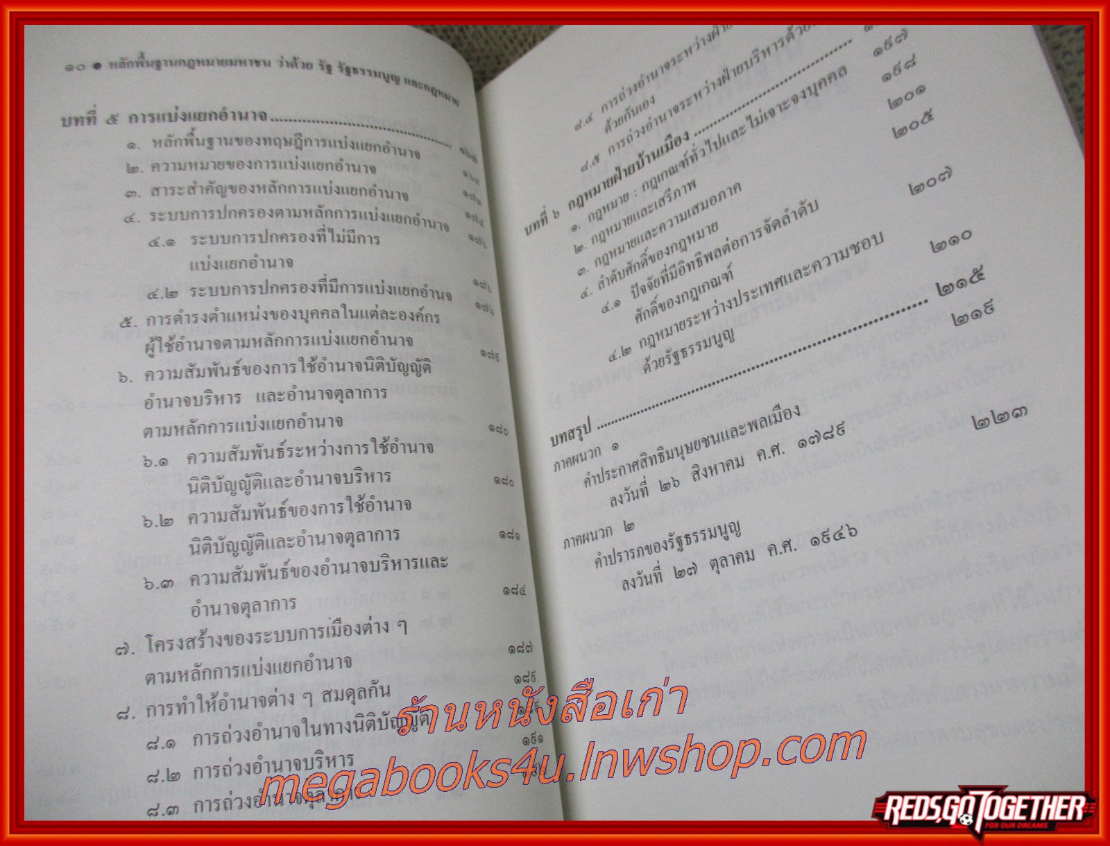 หลักพื้นฐานกฎหมายมหาชนว่าด้วยรัฐ รัฐธรรมนูญและกฎหมาย / เกรียงไกร เจริญธนาวัฒน์ / สนพ.วิญญูชน / ปกช้ำเล็กน้อย