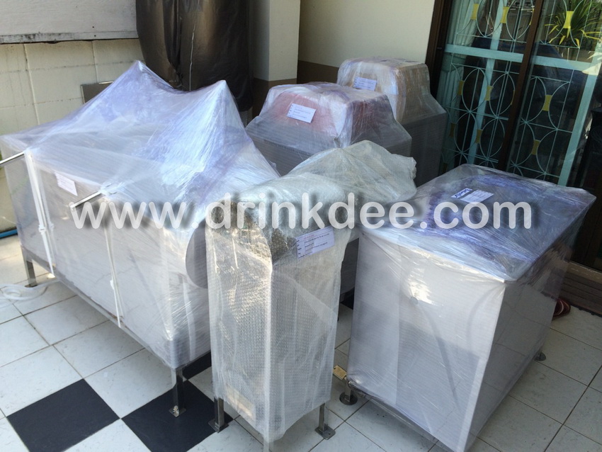 เครื่องล้างถังภายนอก 1 หัว (ขนแปรง)