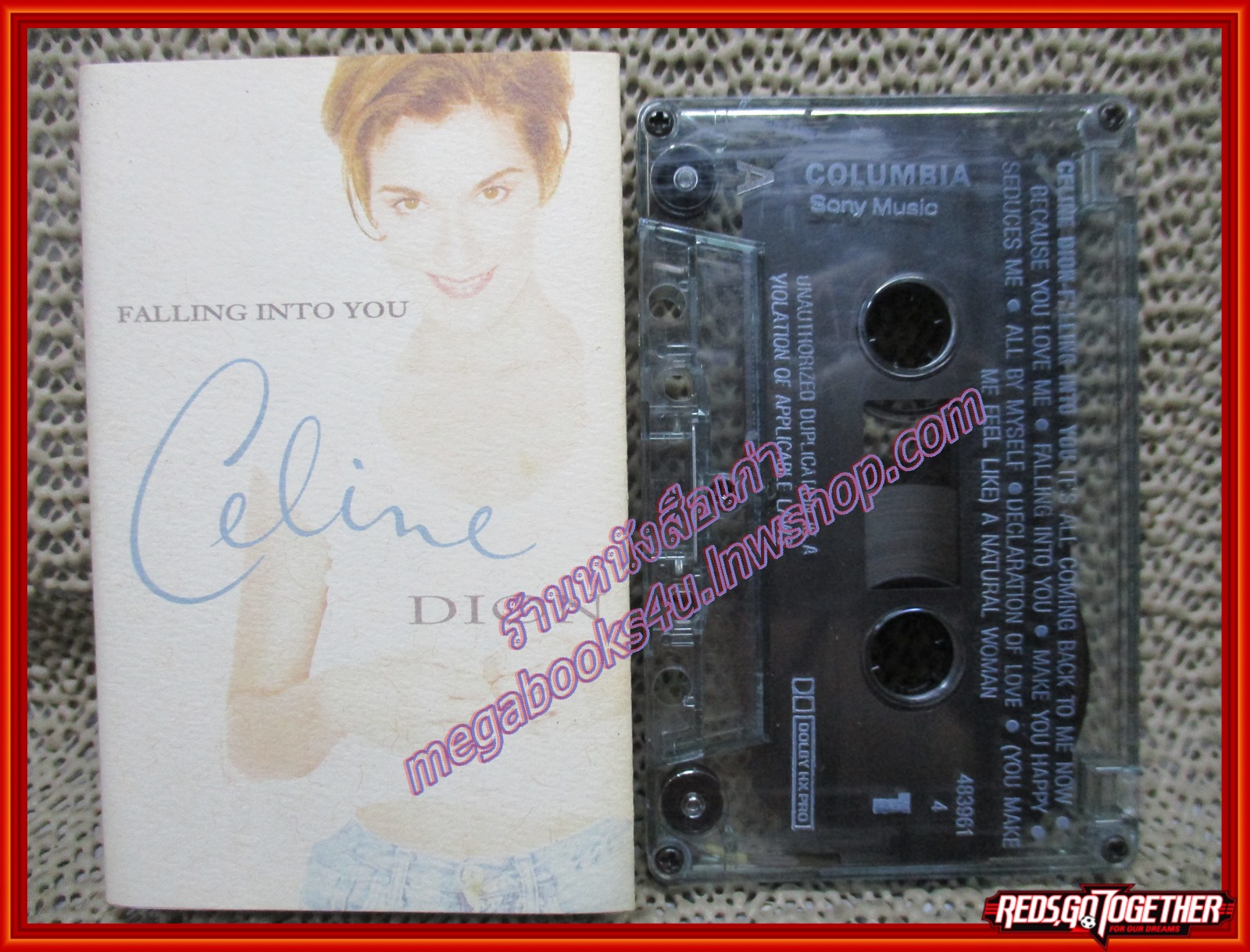 เทปเพลงสากล CELINE DION อัลบั้ม FALLING INTO YOU