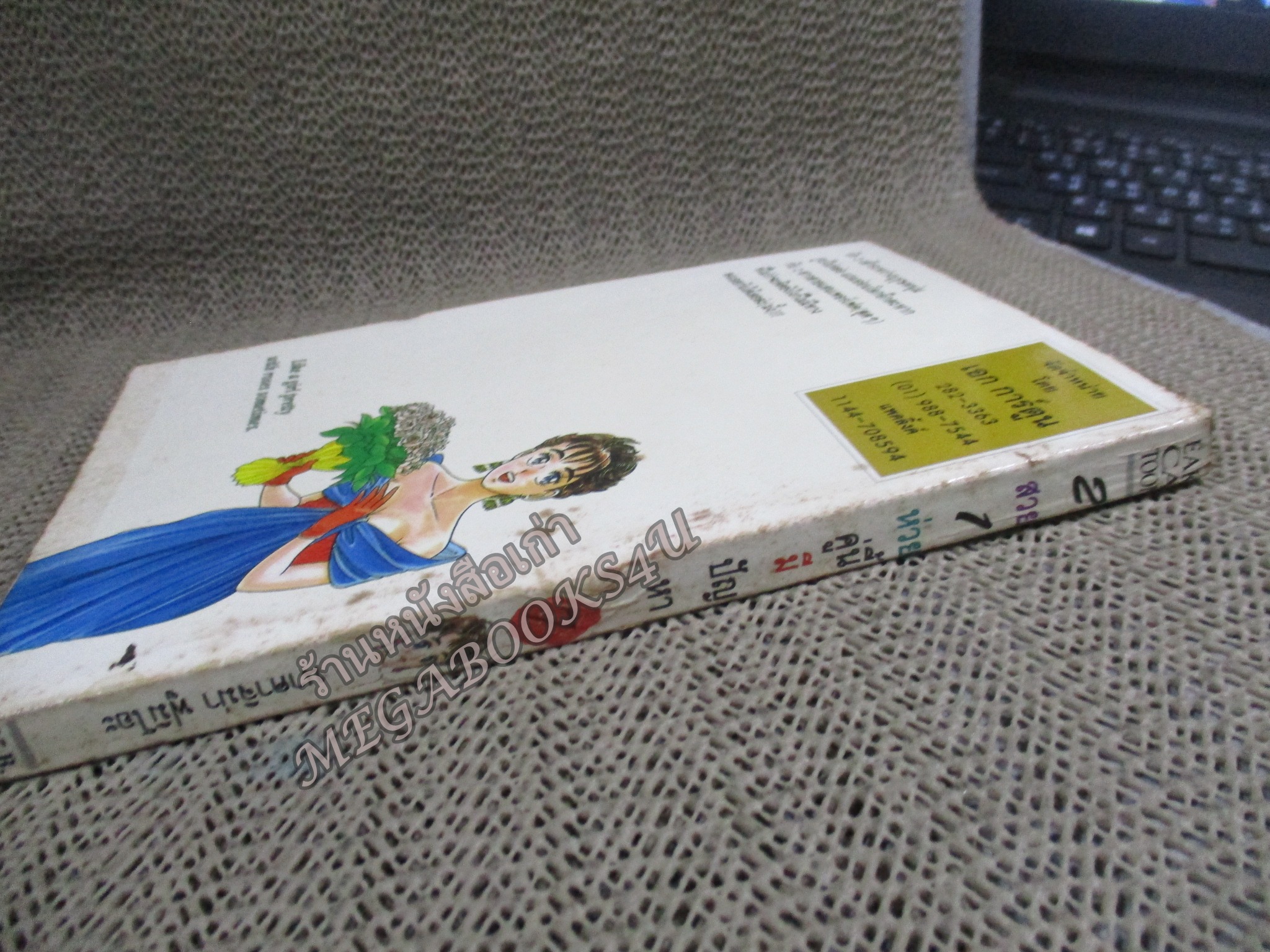 การ์ตูนบ้าน 2สวย1ห่วย เล่ม07 สนพ. EAK CARTOON / มีสนิมกระดาษขึ้น ประปราย