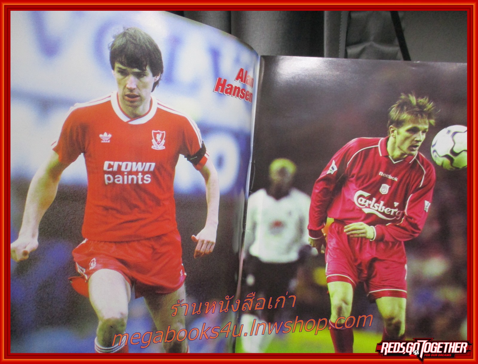 นิตยสารลิเวอร์พูลรายเดือน ฉบับที่77 ปี2545 มีโปสเตอร์ขนาดใหญ่