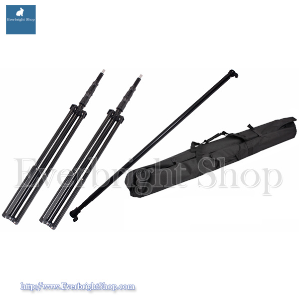 BGS-280 2.8x3M Telescopic Photo Background Stand