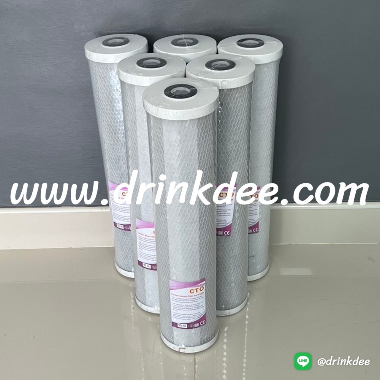 ไส้กรองคาร์บอน Big Blue 20 นิ้ว