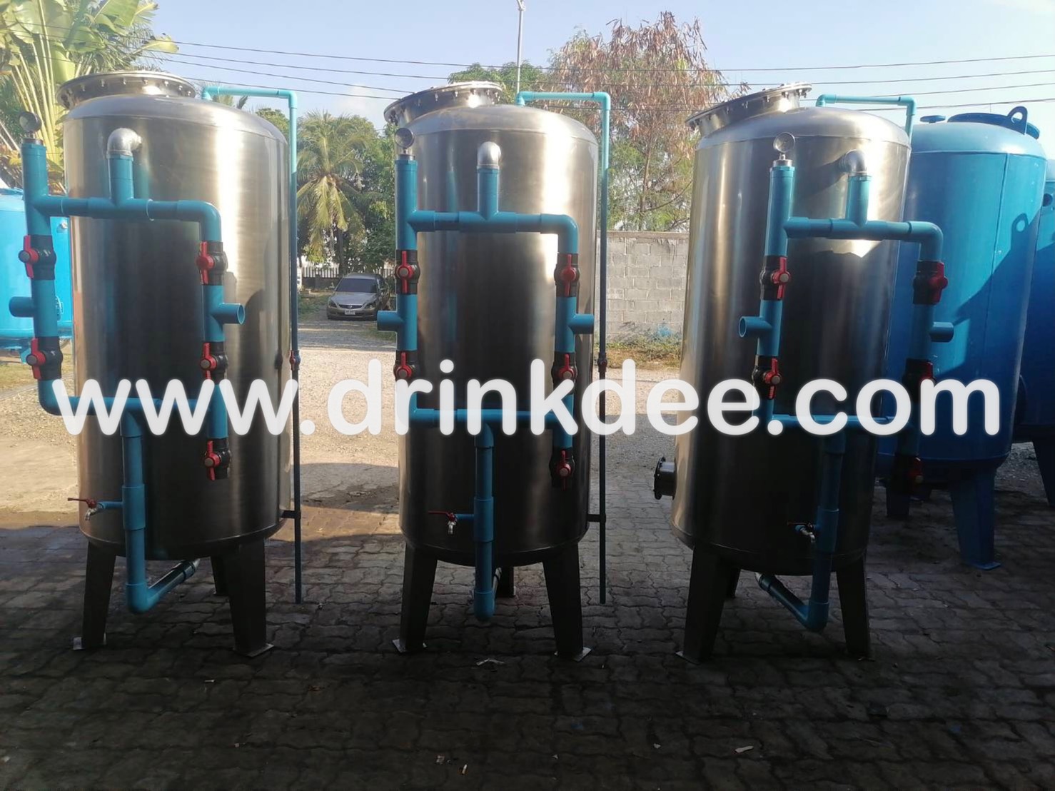 ถังกรองสแตนเลส 6-60 นิ้ว