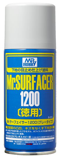 MR. SURFACER 1200 SPRAY 60ml (เทา)