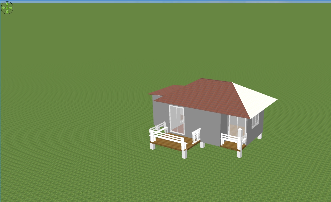 บ้านน็อคดาวน์ ขนาด 4*6 เมตร และมีครัวต่อด้านข้าง ขนาด 3*2 เมตร