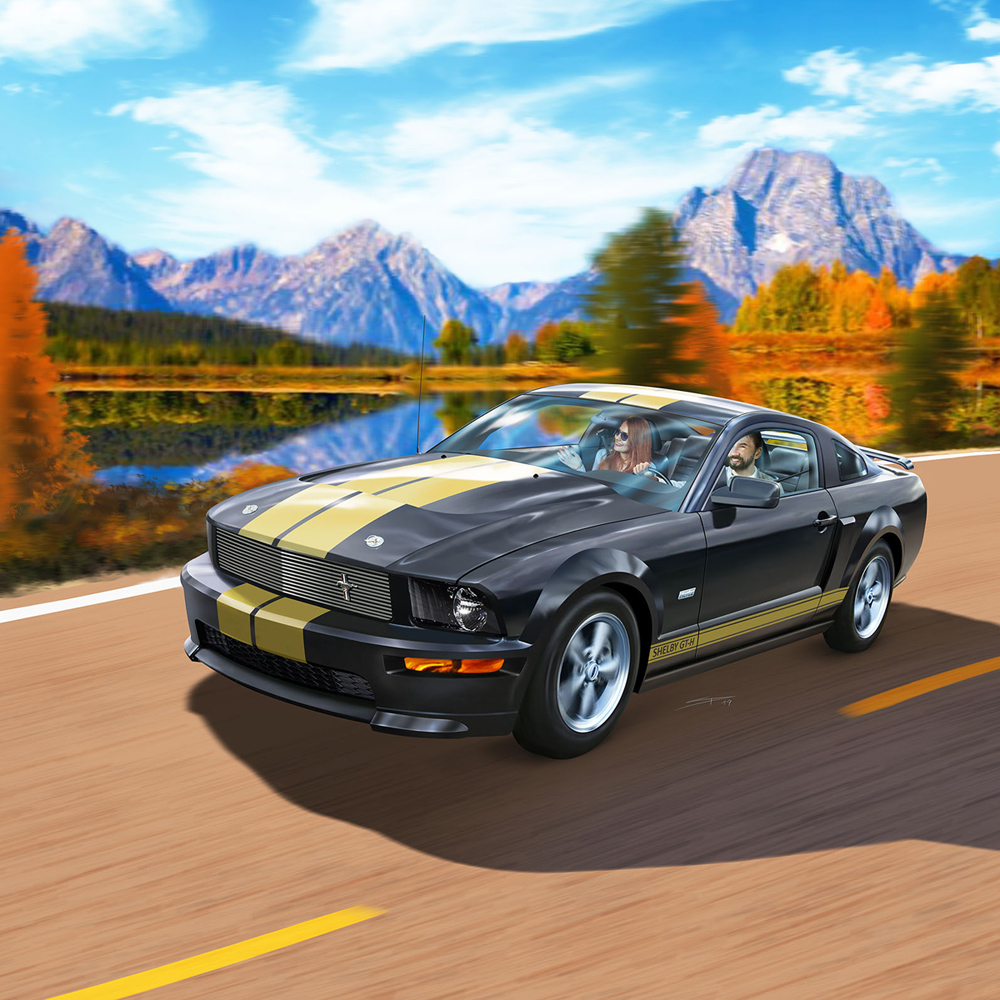 1/25 2006 FORD SHELBY GT-H